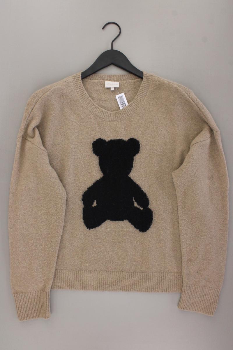Milano Italy Langarmpullover Gr. XL braun