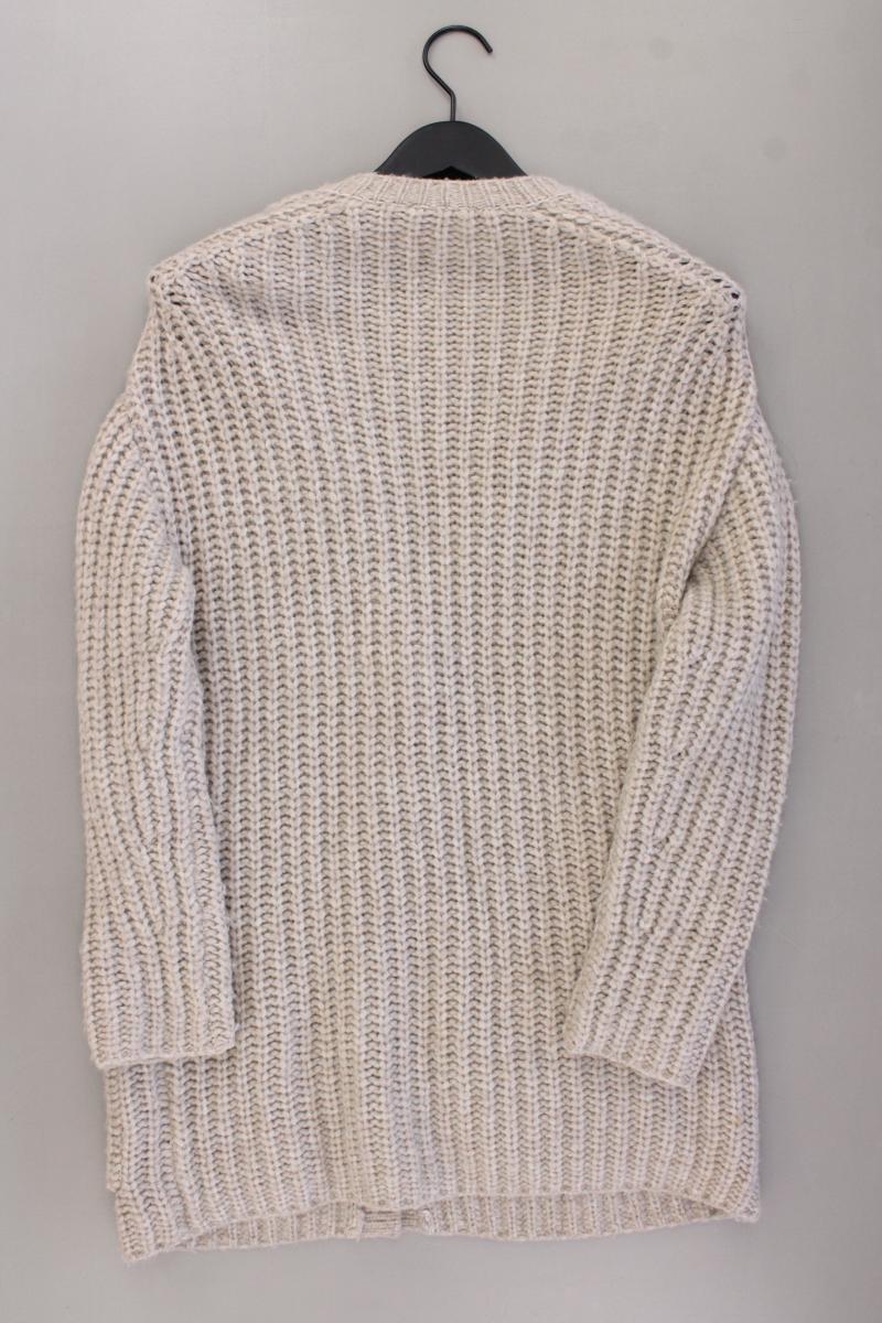 Luisa Cerano Strickjacke mit Wolle und Alpaka Gr. 36 Langarm creme aus Polyamid