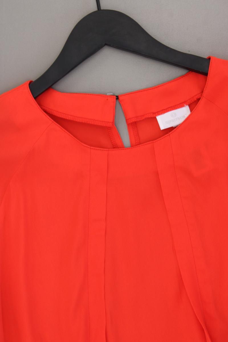 Sportalm Bluse mit Seide Gr. 42 3/4 Ärmel orange aus Acetat