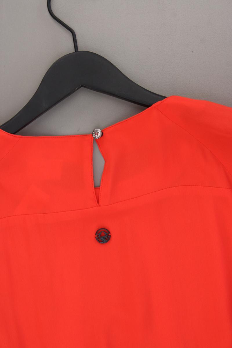 Sportalm Bluse mit Seide Gr. 42 3/4 Ärmel orange aus Acetat