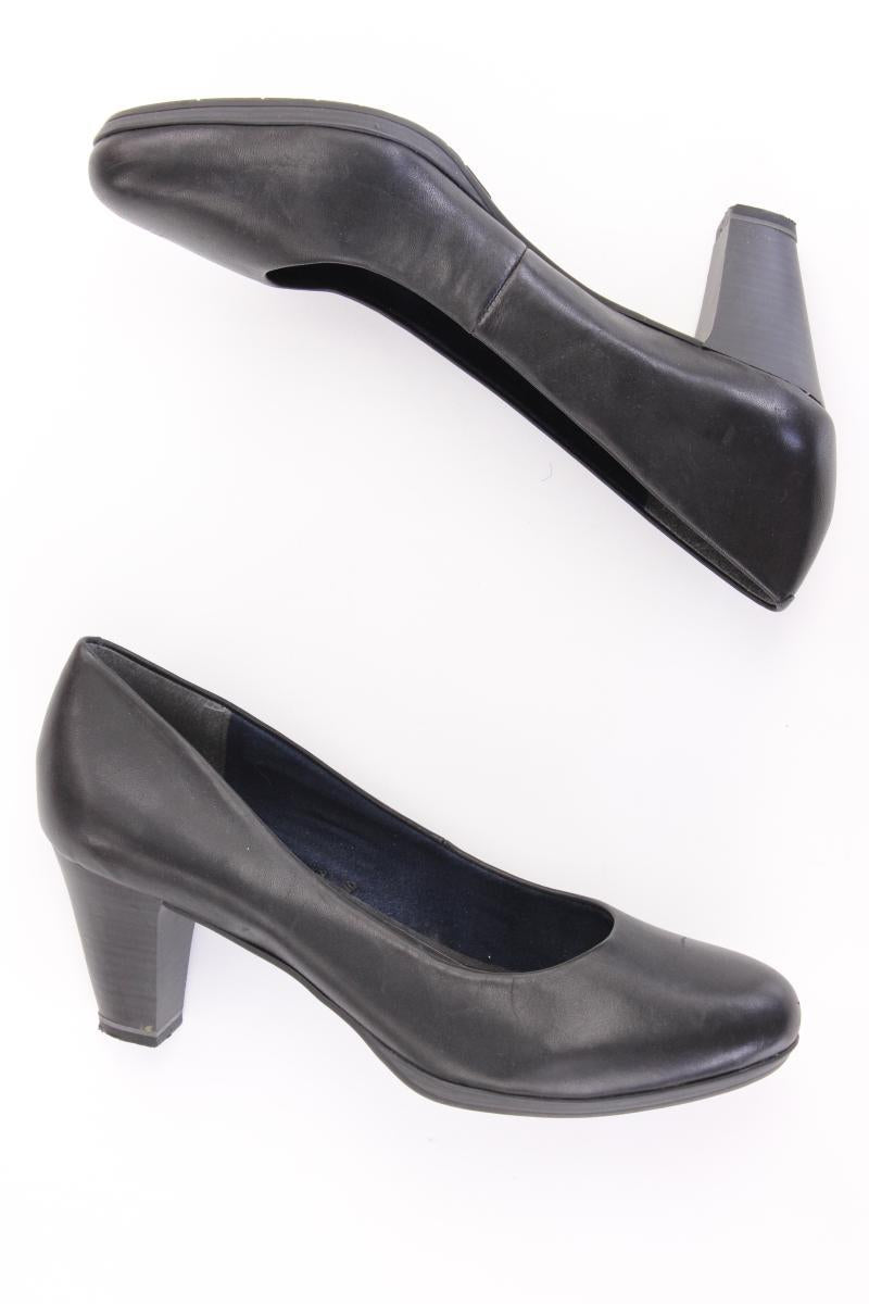 Tamaris Pumps Gr. 41 schwarz aus Leder