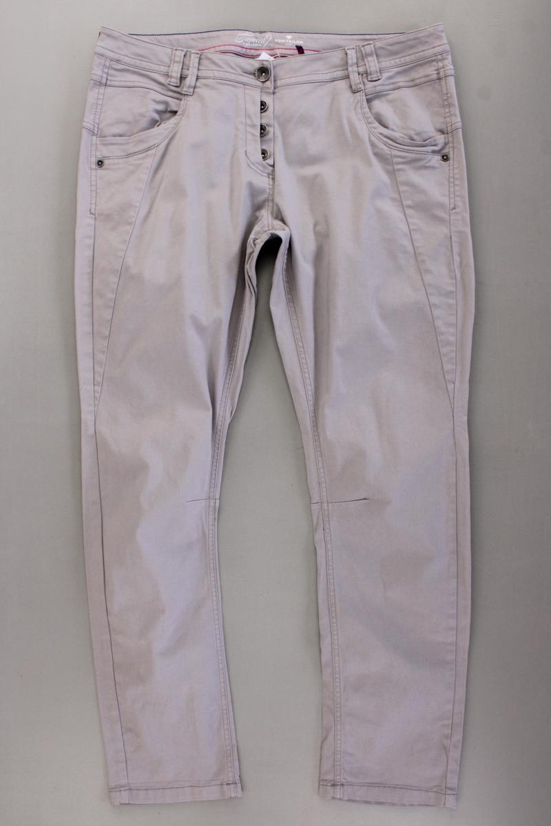 Tom Tailor Hose Gr. 42 grau aus Baumwolle