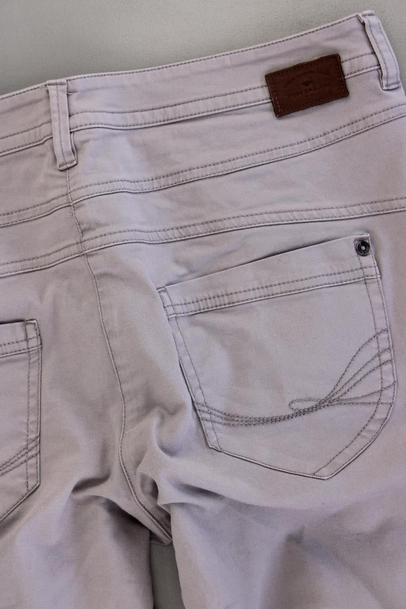 Tom Tailor Hose Gr. 42 grau aus Baumwolle