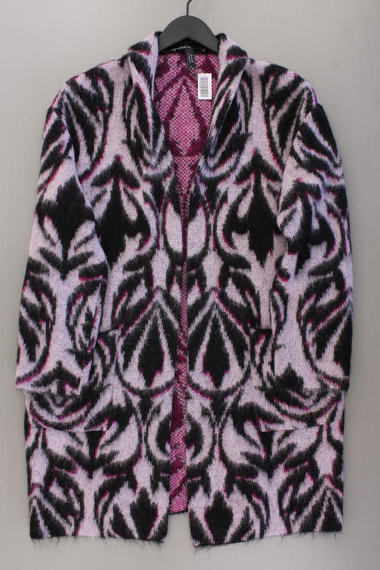 Marc Cain Strickjacke mit Wolle Gr. 40 Langarm lila aus ALPACA