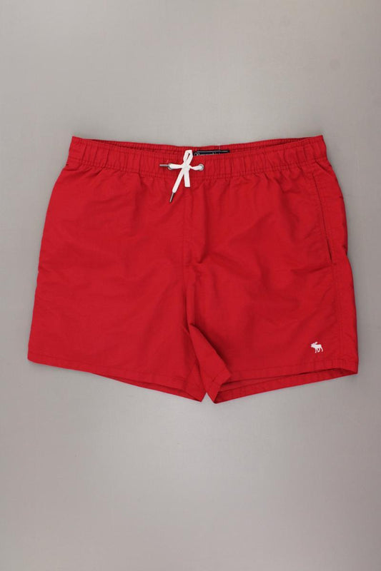Abercrombie & Fitch Badeshorts Schwimmshorts für Herren Gr. M neuwertig rot