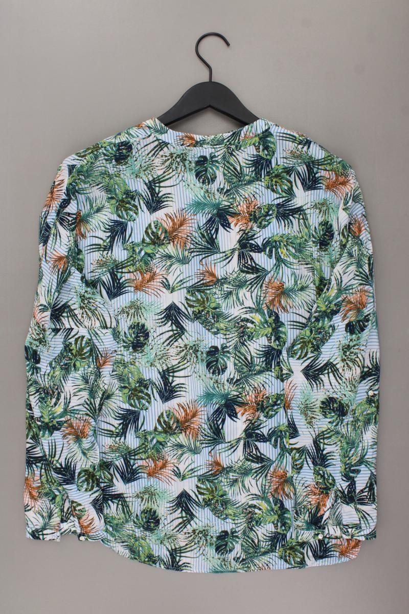 Esprit Langarmbluse Gr. XL mit Blumenmuster mehrfarbig aus Viskose