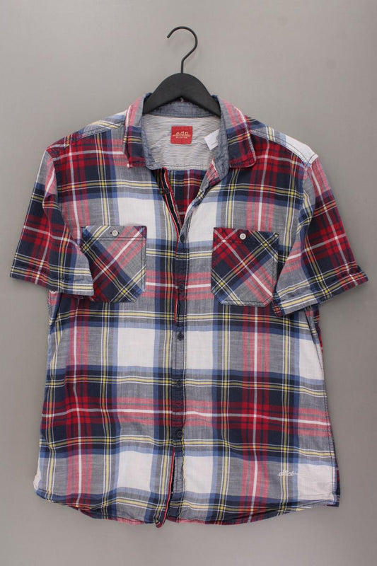 edc by Esprit Karohemd für Herren Gr. XL kariert Kurzarm mehrfarbig