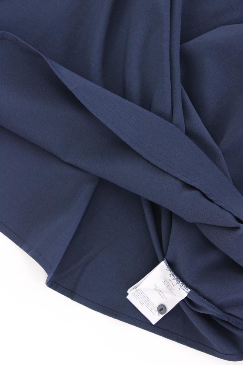Kaffe Langarmbluse Gr. 48 neuwertig blau aus Polyester