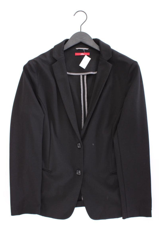 s.Oliver Longblazer Gr. 46 schwarz aus Polyamid