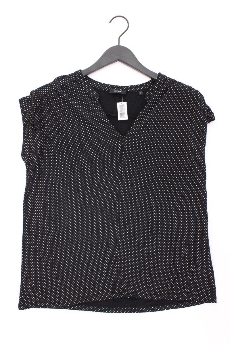 Opus Shirt Modell Sandi Spotted Gr. 42 gepunktet Kurzarm schwarz aus Viskose