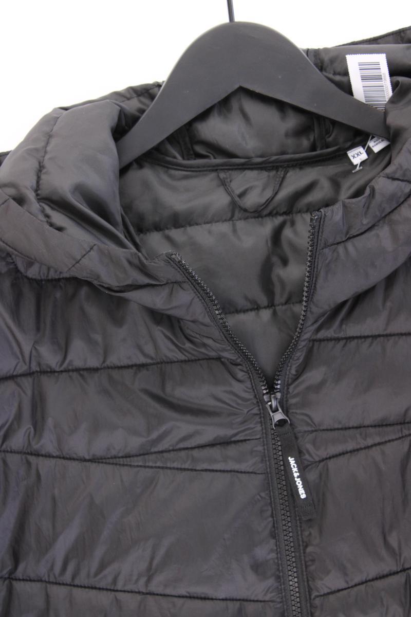 Jack & Jones Steppjacke für Herren Gr. XXL schwarz aus Polyester