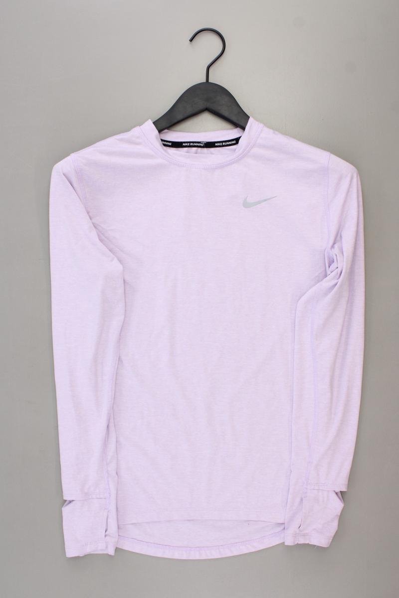 Nike Sportshirt Gr. M Langarm lila