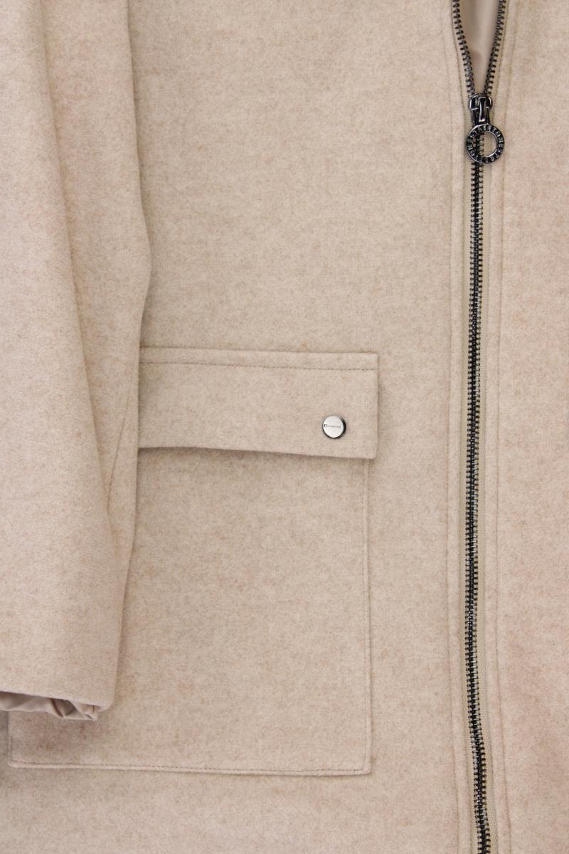 Street One Winterjacke Gr. 46 neuwertig creme aus Polyester