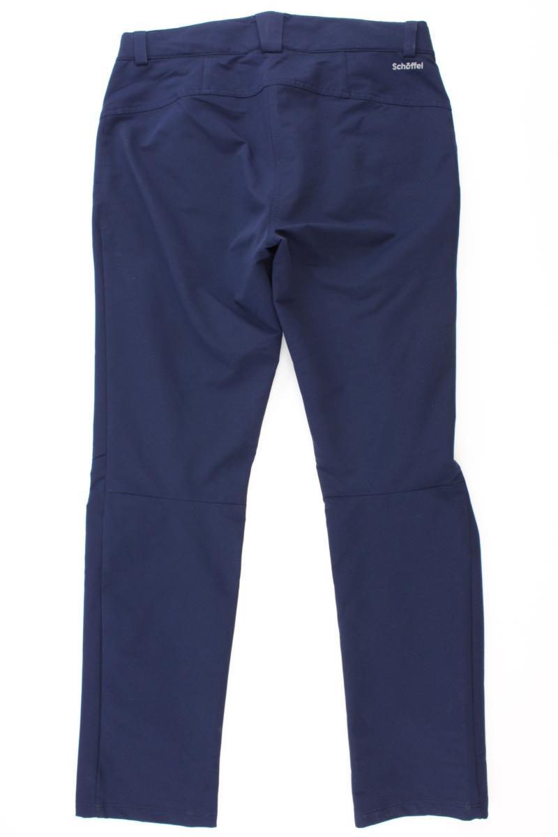 Schöffel Hose Gr. 38 blau aus Polyester