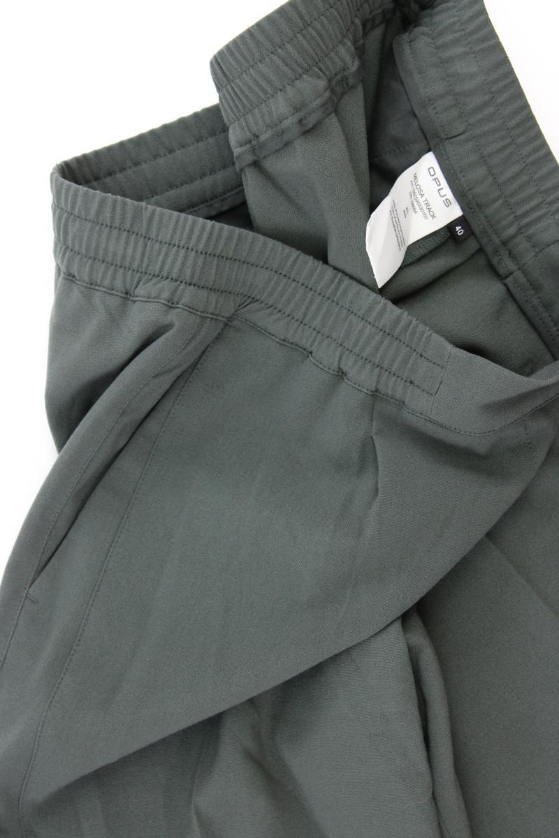 Opus Stoffhose Melosa Track Gr. 40 grün aus Polyester