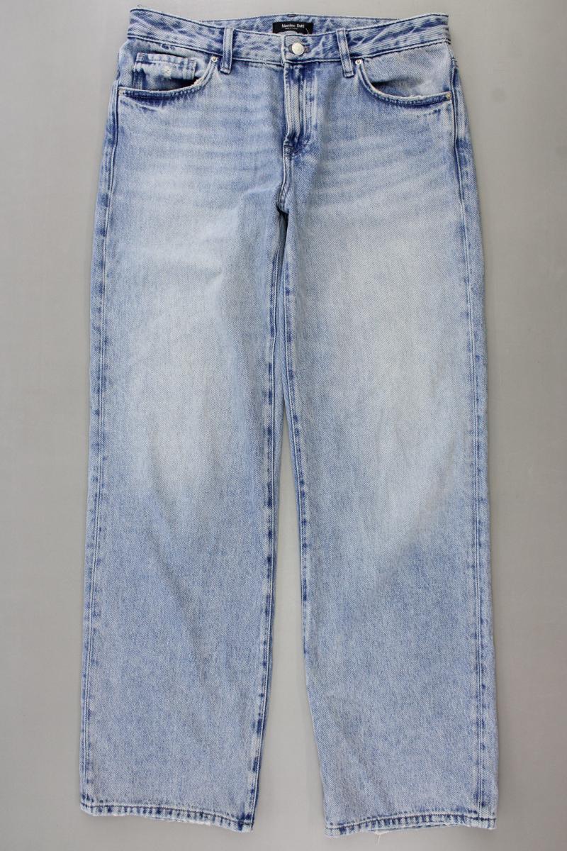 Massimo Dutti Baggy Jeans Gr. 40 blau aus Baumwolle
