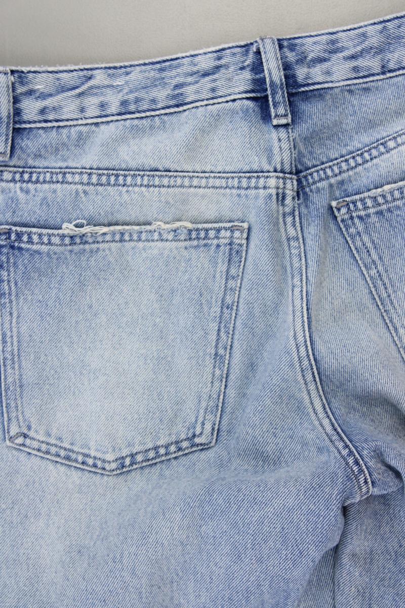 Massimo Dutti Baggy Jeans Gr. 40 blau aus Baumwolle