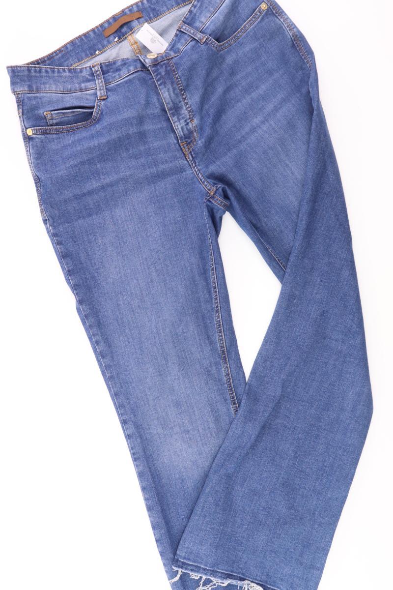 MAC Boot Cut Jeans Gr. 40 blau aus Baumwolle