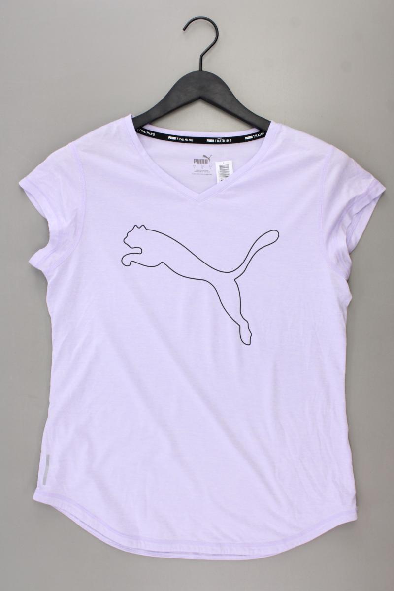 Puma Sportshirt Gr. L Kurzarm lila