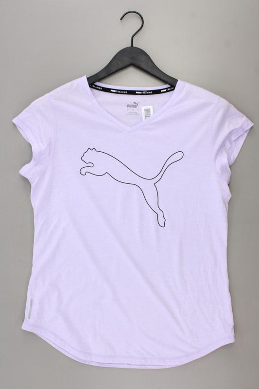 Puma Sportshirt Gr. L Kurzarm lila