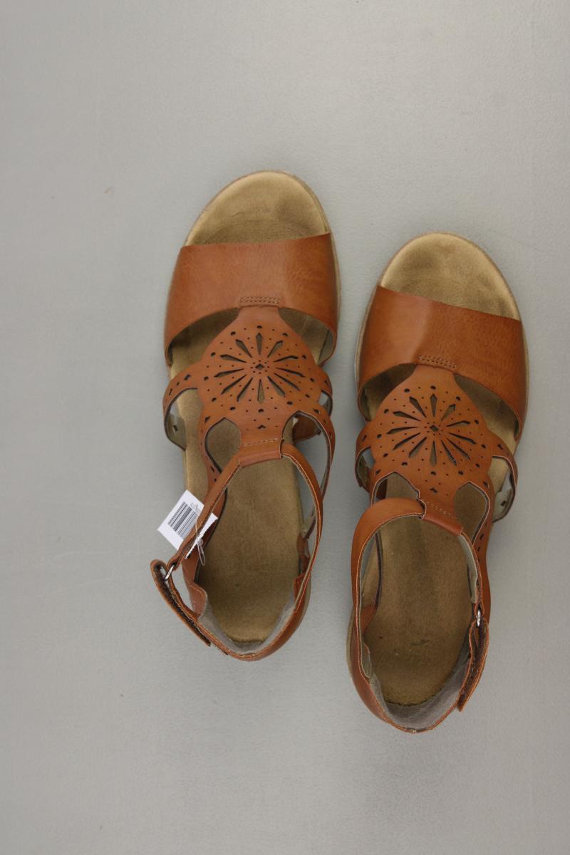 Rieker Sandalen Gr. 39 braun aus Kunstleder