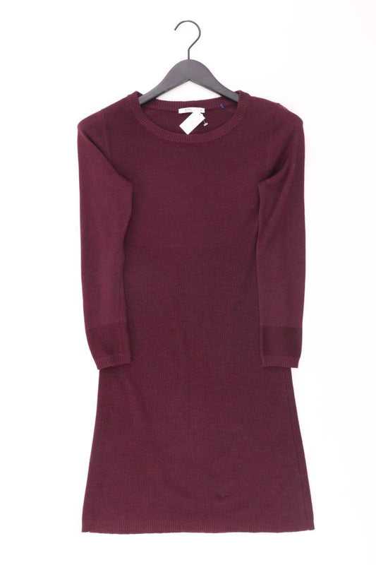 edc by Esprit Strickkleid Gr. S Langarm rot
