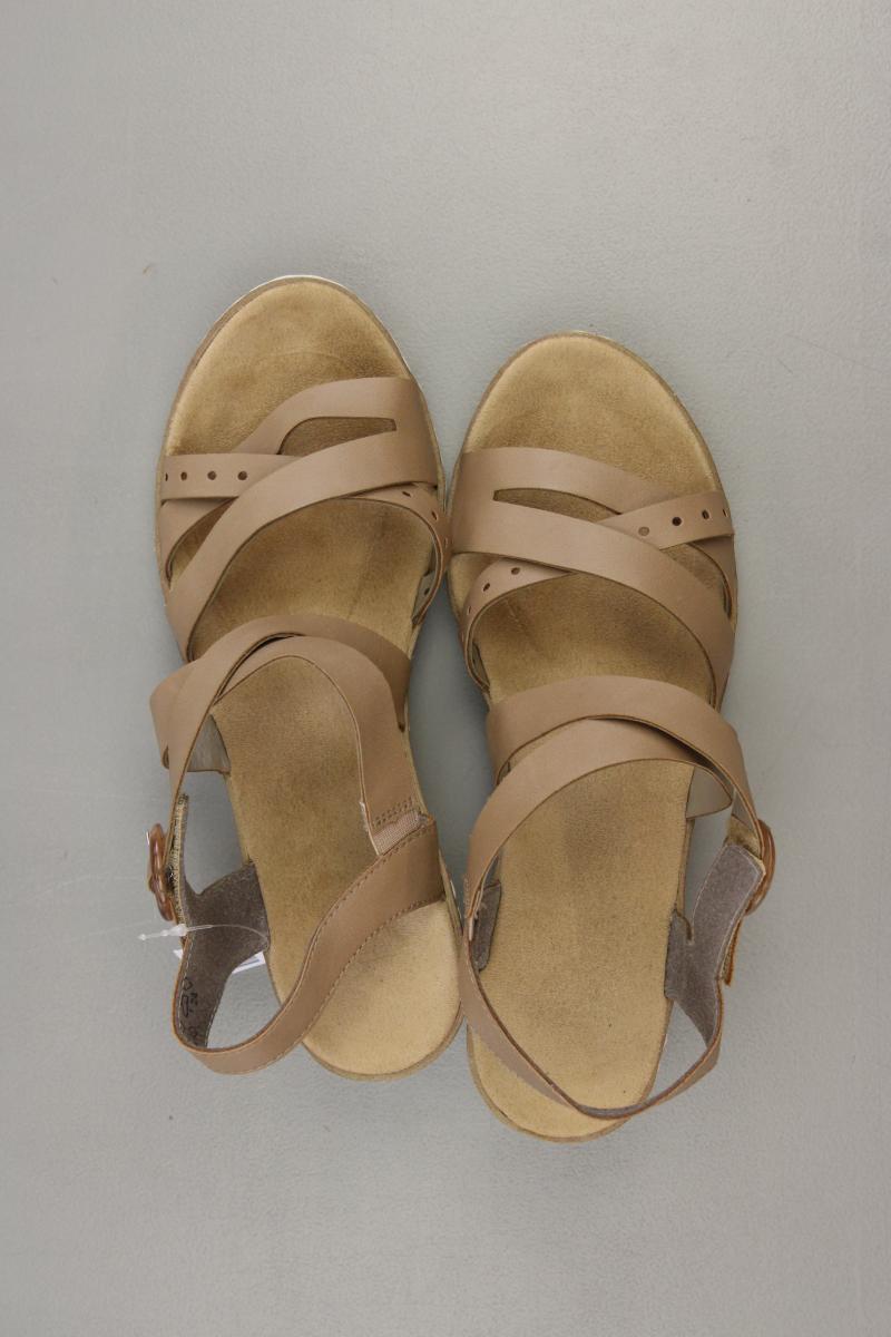 Rieker Sandalen Gr. 39 braun aus Kunstleder