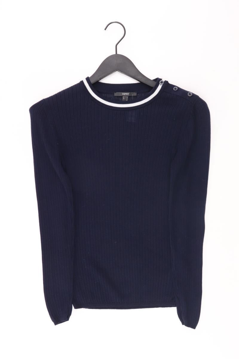 Esprit Feinstrickpullover Gr. S blau aus Lyocell