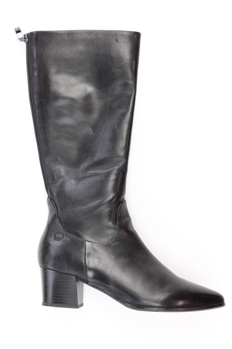 Gerry Weber Lederstiefel Gr. 40 schwarz