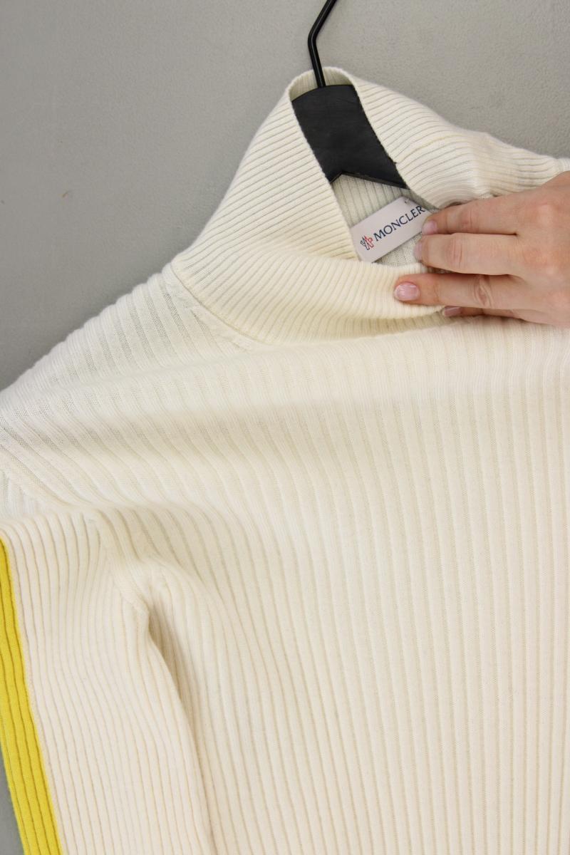 Moncler Wollpullover Gr. L creme