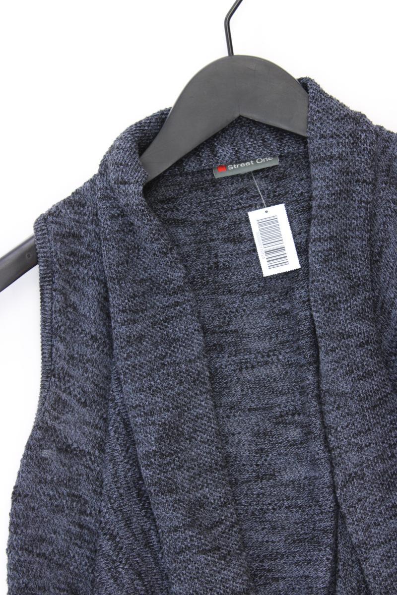 Street One Strickweste Gr. 36 grau