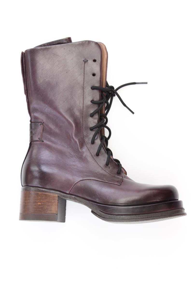 AS 98 Leder Stiefel Gr. 38 neuwertig lila