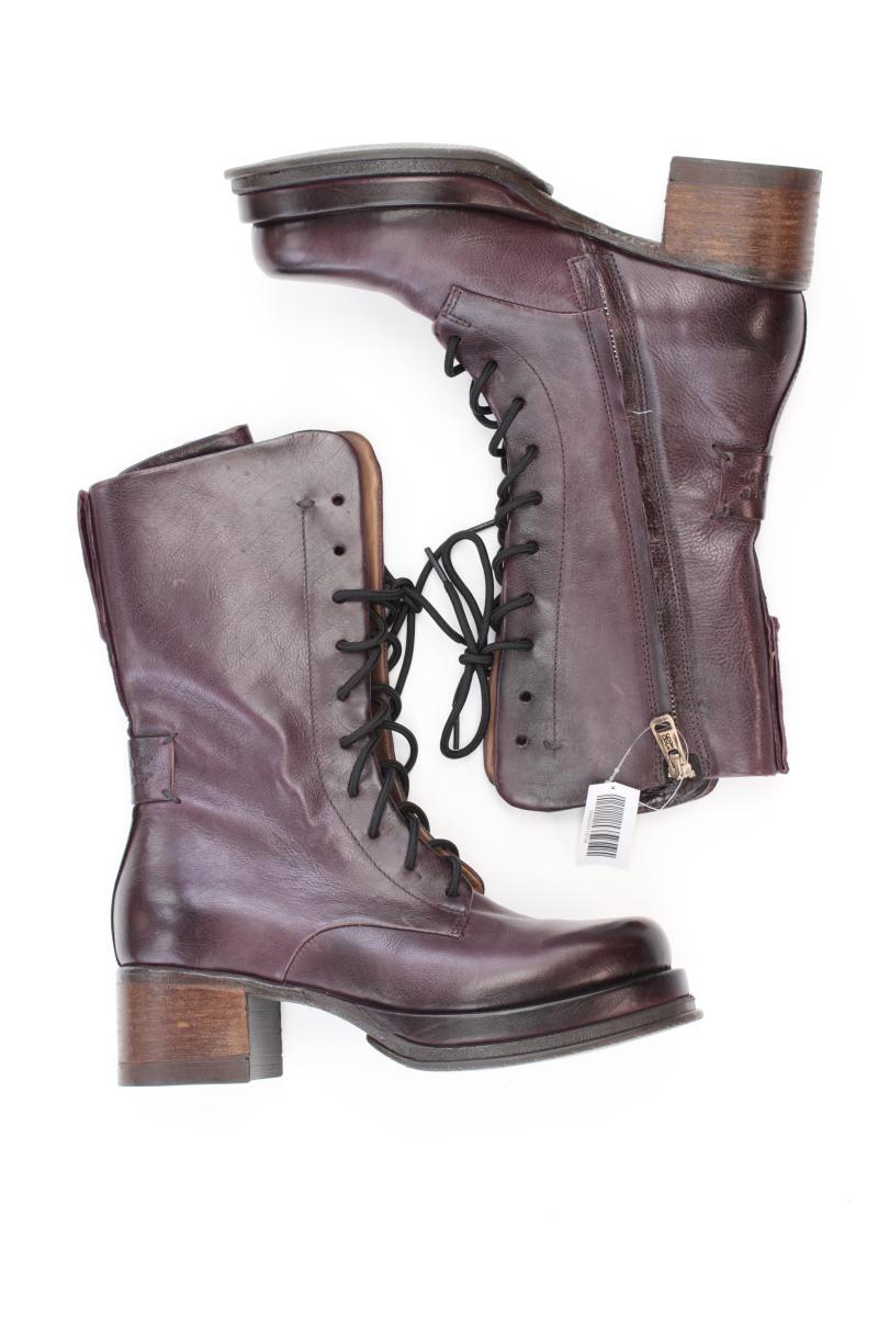 AS 98 Leder Stiefel Gr. 38 neuwertig lila