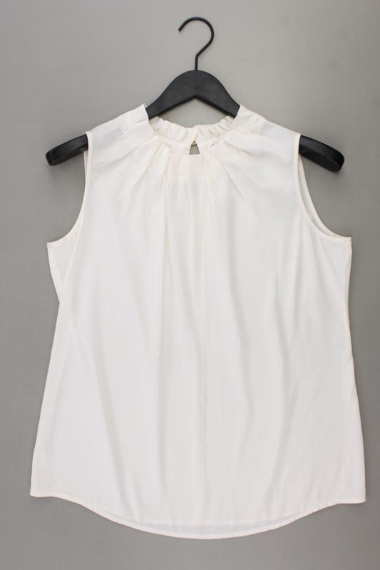 comma, Ärmellose Bluse Gr. 38 creme