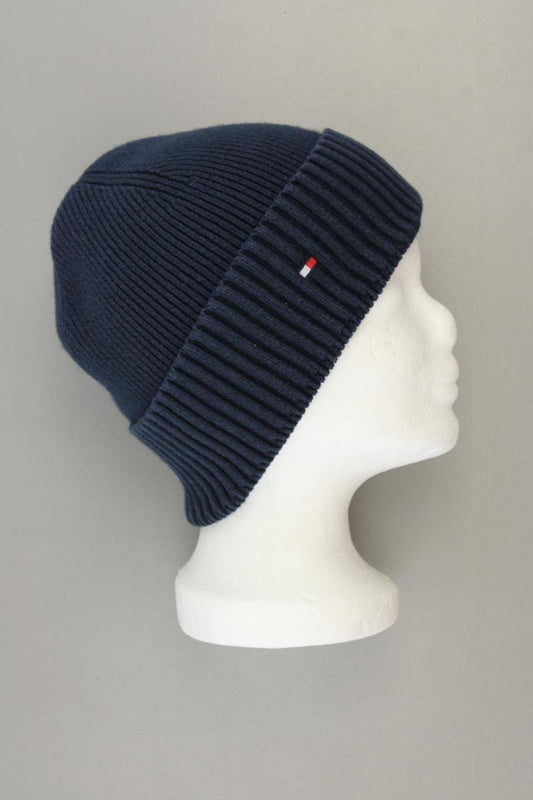 Tommy Hilfiger Mütze mit Kaschmir für Herren blau aus Baumwolle