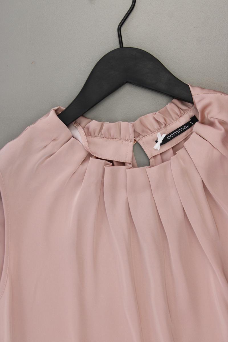 comma, Ärmellose Bluse Gr. 40 rosa