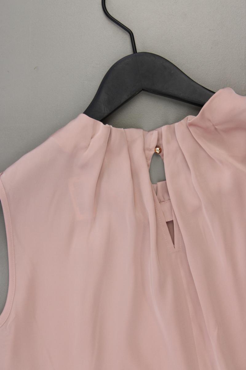 comma, Ärmellose Bluse Gr. 40 rosa