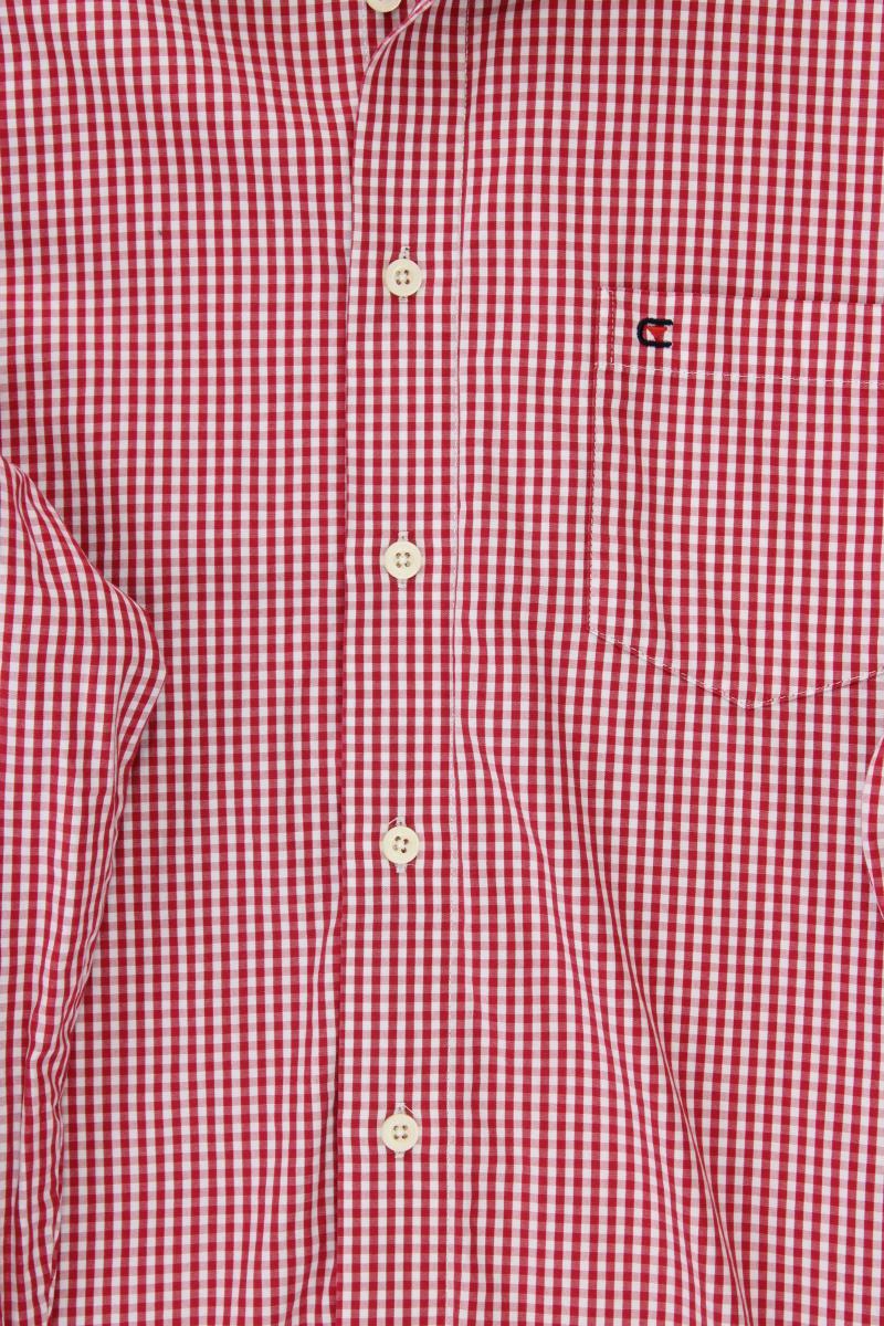 Casa Moda Trachtenhemd für Herren Gr. Hemdgröße 41/42 kariert Langarm rot