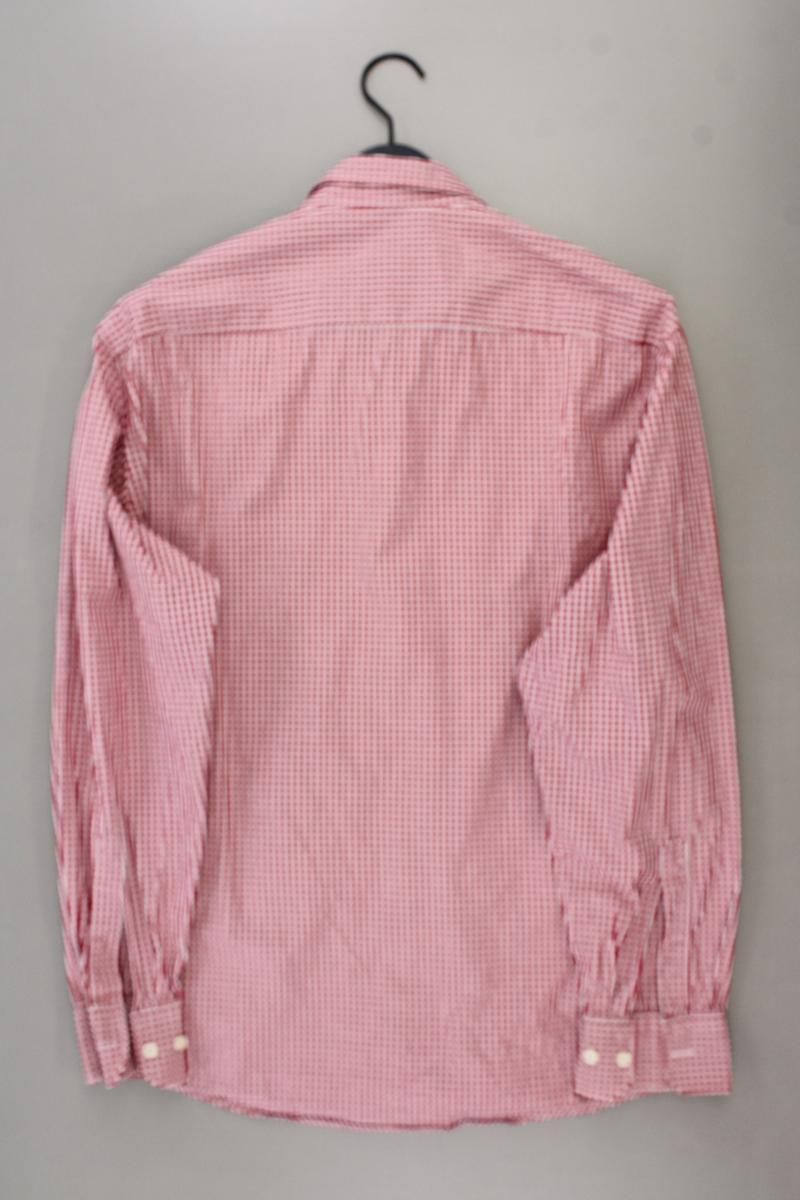 Casa Moda Trachtenhemd für Herren Gr. Hemdgröße 41/42 kariert Langarm rot