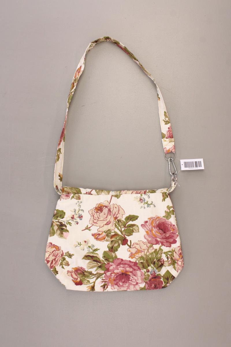 Schultertasche mit Blumenmuster mehrfarbig