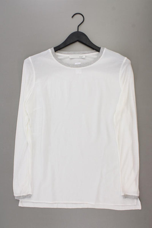 Oui Langarmbluse Gr. 38 creme