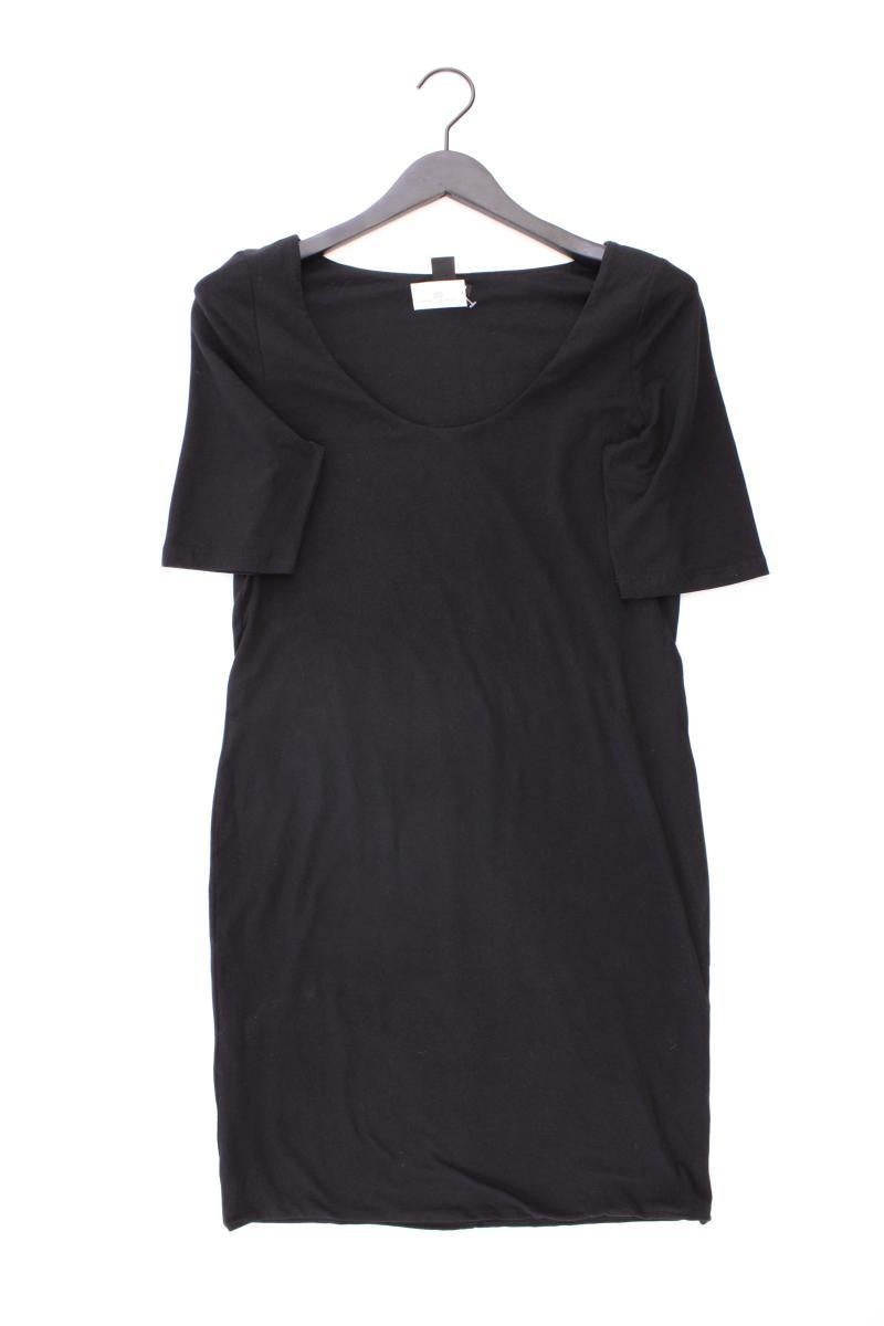 H&M Basic Kleid Gr. L Kurzarm schwarz