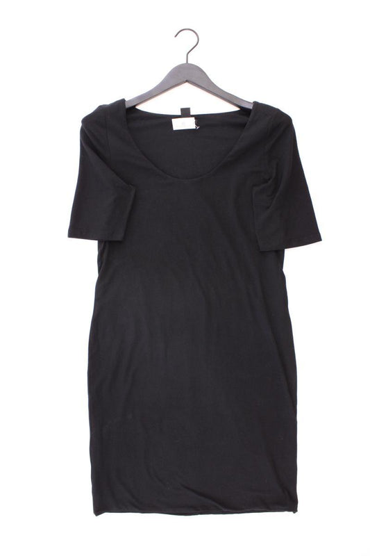 H&M Basic Kleid Gr. L Kurzarm schwarz