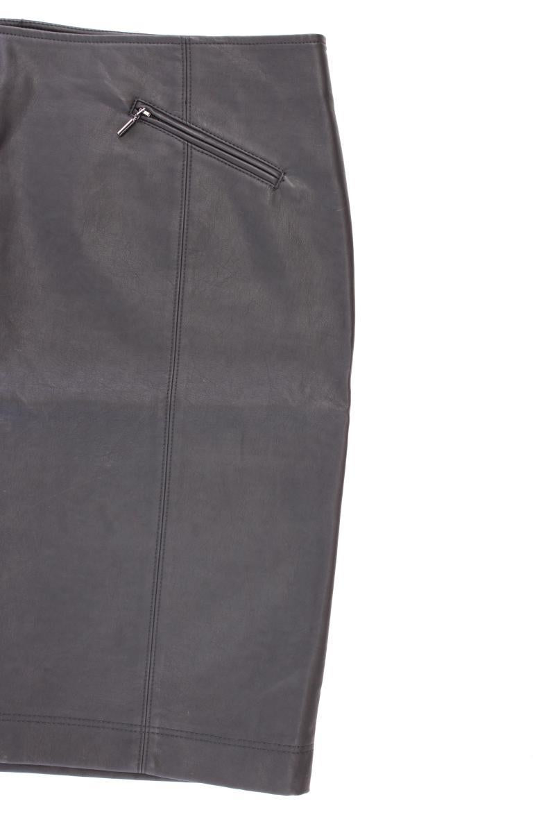 C&A Kunstleder Rock  Gr. 50 schwarz aus Polyurethan