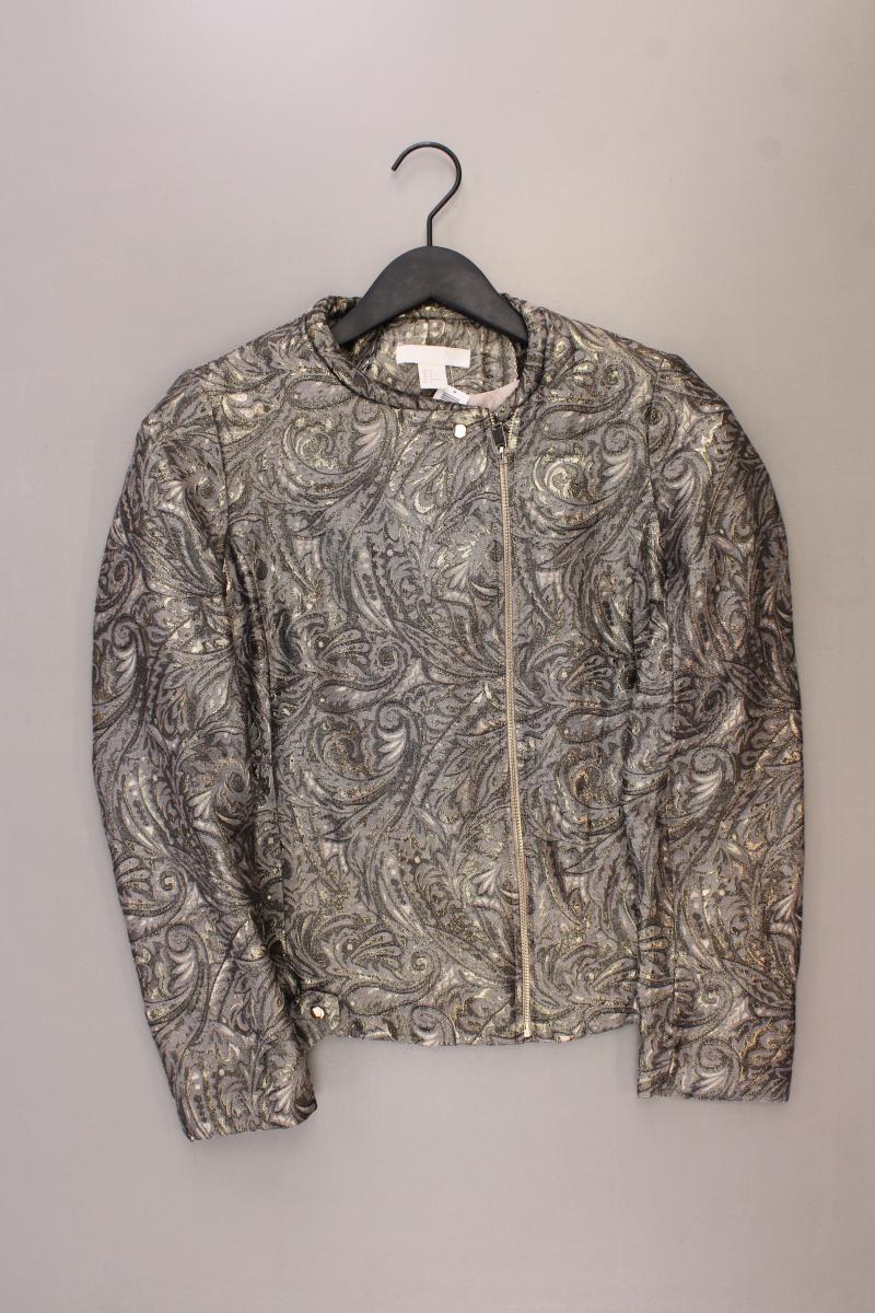 H&M Jäckchen Gr. 38 gold aus Polyester