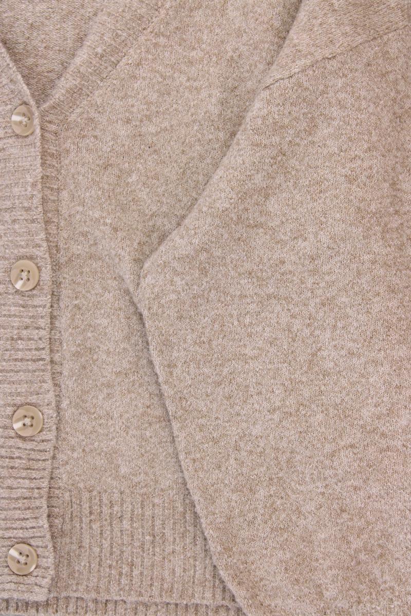 Vero Moda Cardigan Gr. XL Langarm braun aus Polyester