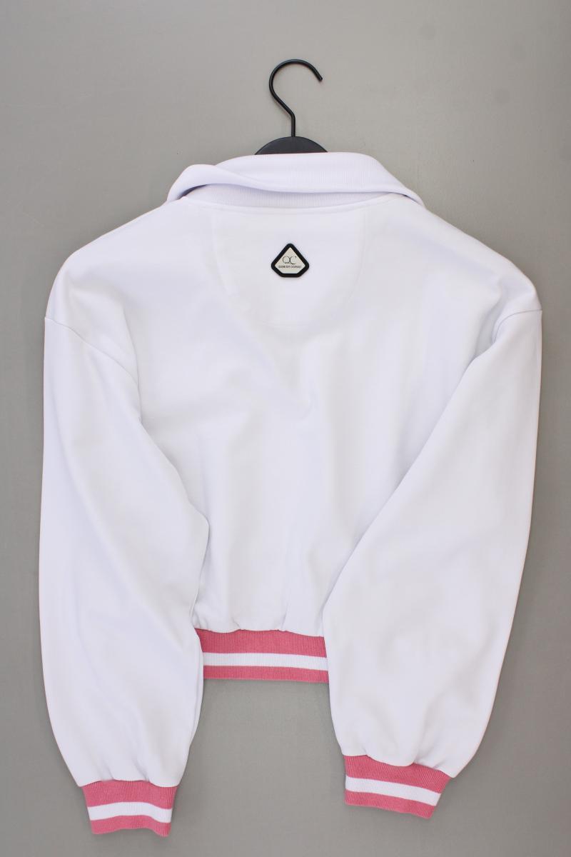 Quantum Courage Langarmpullover Gr. S weiß aus Baumwolle
