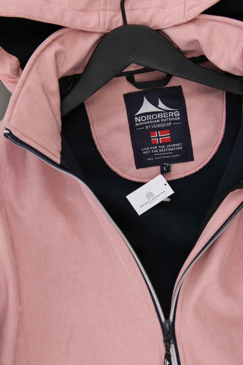 Nordberg Kapuzenjacke Gr. L rosa aus Polyester