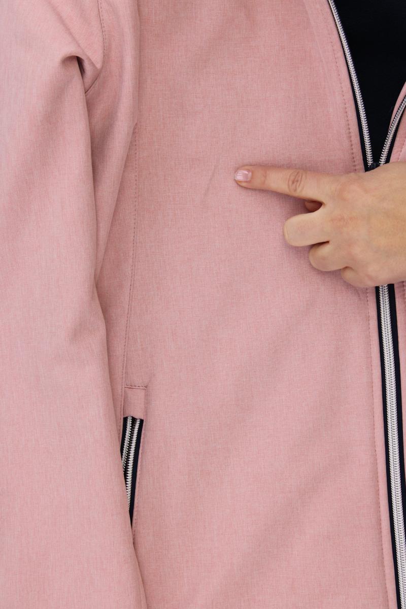 Nordberg Kapuzenjacke Gr. L rosa aus Polyester