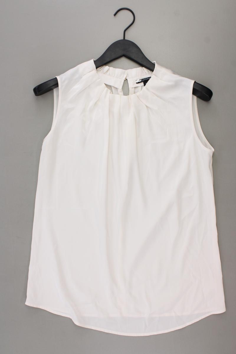 comma, Ärmellose Bluse Gr. 42 creme